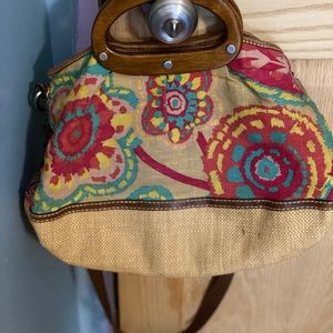 COPY - Fossil canvas type satchel